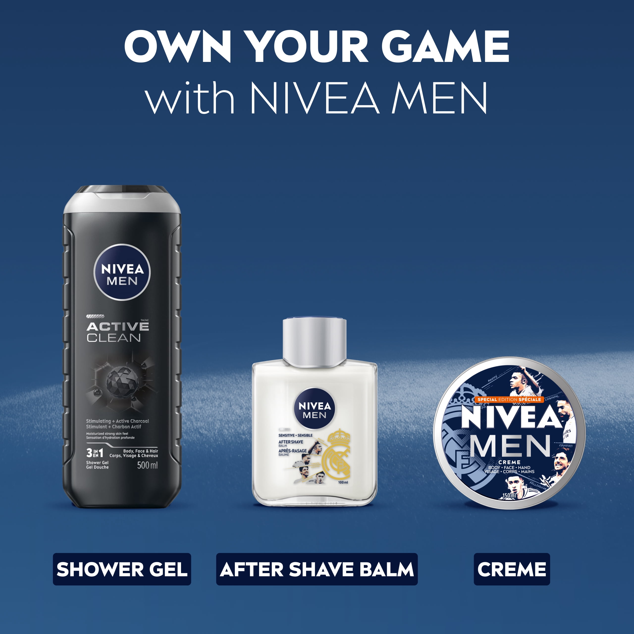 NIVEA MEN Sensitive Skin After Shave Balm for Sensitive Skin, 100