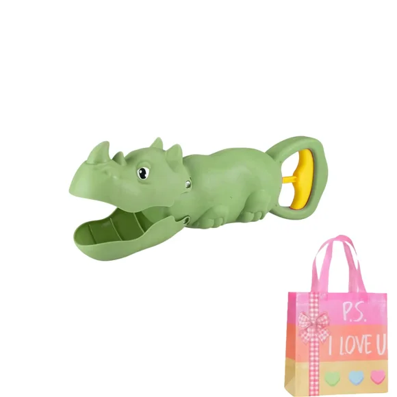 Pince Animal de Sable Créative Légère Outil de Plage Extérieur Jeu de Neige Vert 1 Pce