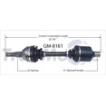 thumbnail image 5 of TrakMotive Axe de CV GM-8161 Premium; Remplacement OEM, 5 of 5