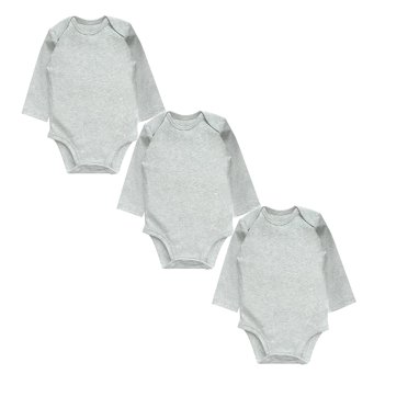 Grenouillère pour Bébé, Pyjama une-Pièce à Dos, Doux, à Manches Longues, Dormeur, Vêtements pour Nouveau-Né Fille 18-24 Mois, Lot de 3