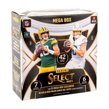 2024 Panini Select Football Trading Cards Mega Box