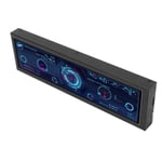 Moniteur informatique Temp, 8.8in IPS 1920x480 60Hz DIY Thème PC Affichage du panneau de capteur pour le bureau