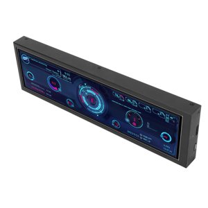 Moniteur informatique Temp, 1920x480 60Hz PC Affichage du panneau de capteur 8.8in IPS Lumière réglable pour le bureau