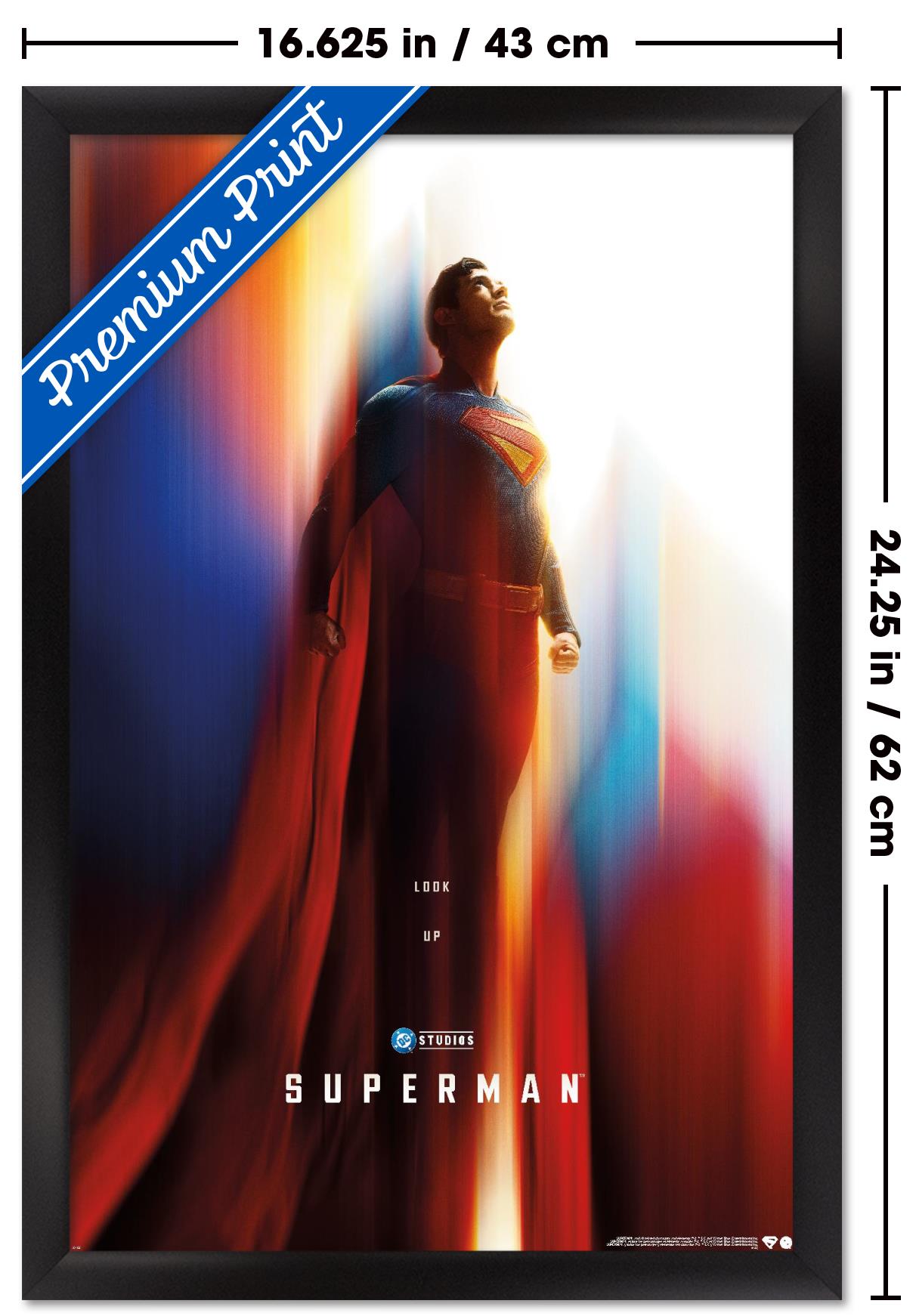 DC Studios Superman (2025) - Superman Teaser One Sheet Wall Poster
