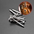 thumbnail image 4 of ZheElen 10pcs Screws Bridges Pin Guitar Bridge Screw String 45x4.2mm Accessories, 4 of 6