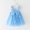 Blue, variant on Girls Dresses Toddler Sleeveless Suspender Party Dress for Dance and Everyday Wear
