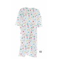 thumbnail image 1 of Women's Adaptive Flannel Backwrap Gown (Small, A Touch of Class - 02), 1 of 1
