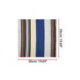 thumbnail image 2 of INSPIRE CHIC Foulards Carrés à Rayures d'Halloween pour Femmes Foulard de Tête Fichu Bleu, 2 of 5