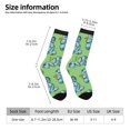 thumbnail image 2 of Balery Motorcycle Riding Dinosaur Pattern Crew Socks Unisex– Soft & Breathable Socks for Men & Women, One-Size Fits Most (US 5-11), Comfortable & Durable for Daily Wear, 2 of 6