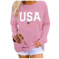 thumbnail image 1 of T-shirts à Manches Longues pour Femmes T-shirts à Col Rond Pullovers pour Femmes, 1 of 6