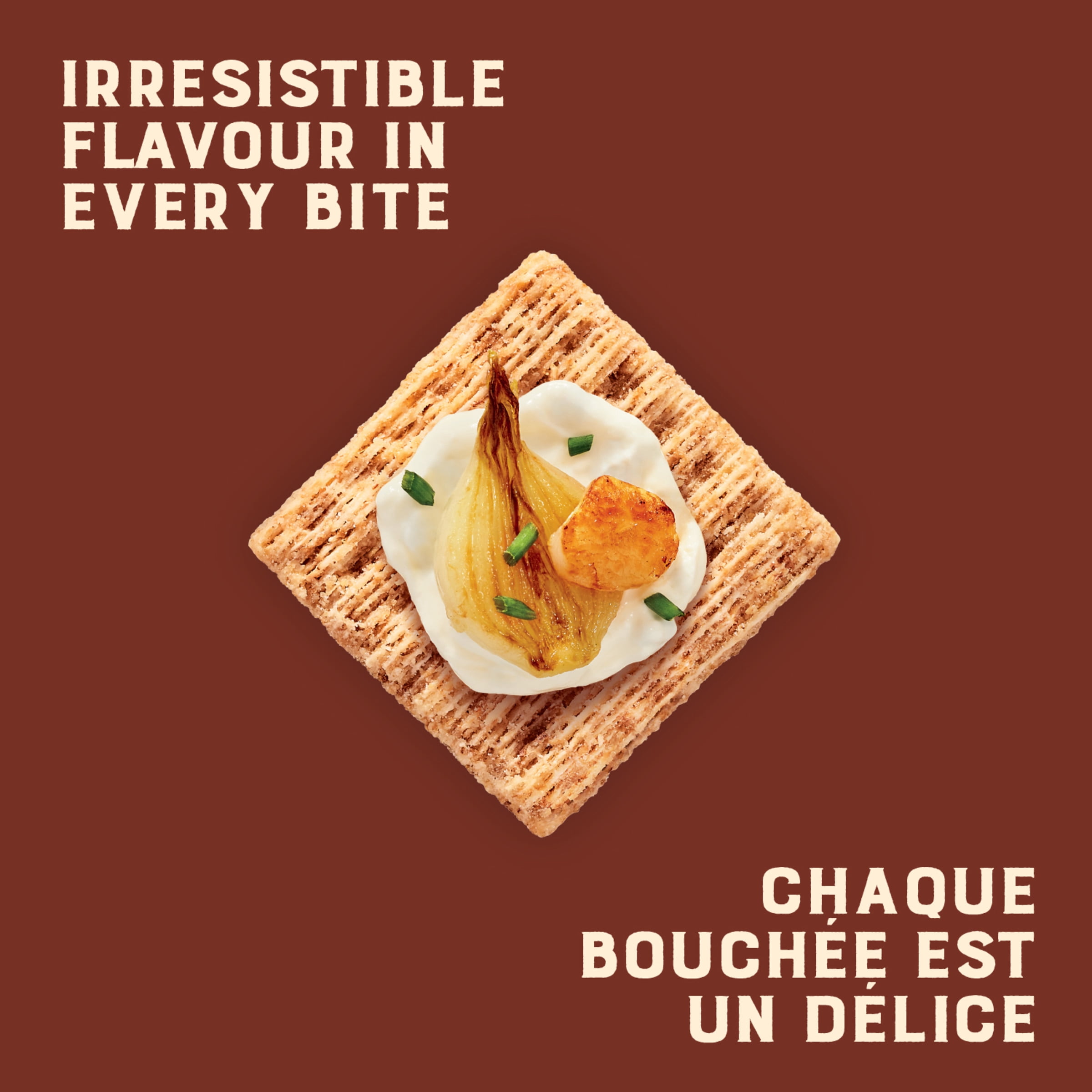 TRISCUIT à Saveur d’ail Rôti Craquelins