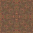 thumbnail image 1 of Ahgly Tapis d'Intérieur Lavable en Machine Carré Transitionnel Marron Clair, 6 Pieds Carré, 1 of 7