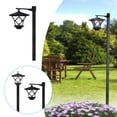 thumbnail image 2 of Solar Street Lights Outdoor Vintage Design 8 12H Illumination IP44 Waterproof, 2 of 8