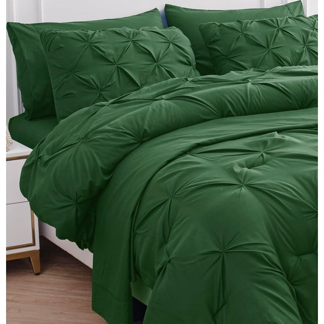 Queen Comforter Set - Pieces Bed in a Bag - Bedding Set with Comforters Sheets Pillowcases Shams Queen Size Bedding Set