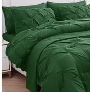 Queen Comforter Set - Pieces Bed in a Bag - Bedding Set with Comforters Sheets Pillowcases Shams Queen Size Bedding Set