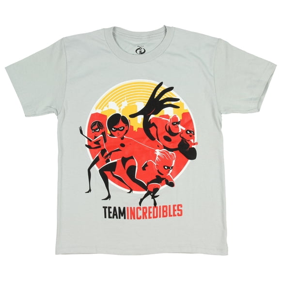Disney Pixar The Incredibles Shirt Boys' Team Incredibles Graphic T-Shirt (2T)