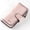 Light pink, variant on Women Lady Leather Trifold Card Wallet Clutch Checkbook Handbag Zip Purse Card Phone Holder Long Design Lady Fashion Wallets