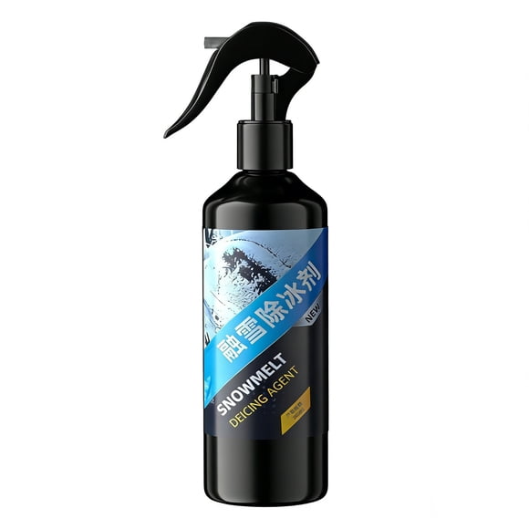 CaiYueKe Fast Acting Windshield Deicer Spray, Car Ice Melt Solution, Automotive Glass Defroster, Instant Snow Remover for Windows and Locks, All Season Vehicle Anti Icing Treatment