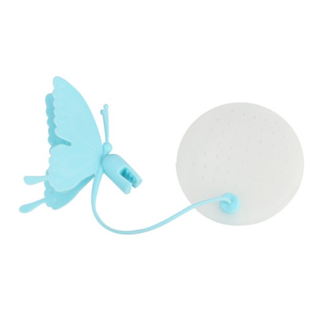 Oleegame 2PC Produce Storage Loose Tea Strainer Strainer Coffee Filter Tea Silicone Bag Tea Kitchen,Dining & Bar Blue