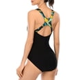 thumbnail image 4 of Women's Sport One Piece Swimsuit Racerback Competitive Athletic Swimwear Bathing Suits, 4 of 7