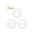 thumbnail image 2 of INSPIRE CHIC Bra Shoulder Strap Clips Buckles Bra Strap Anti-Slip Buckles Straps for Women Clear-Round Shape, 2 of 6