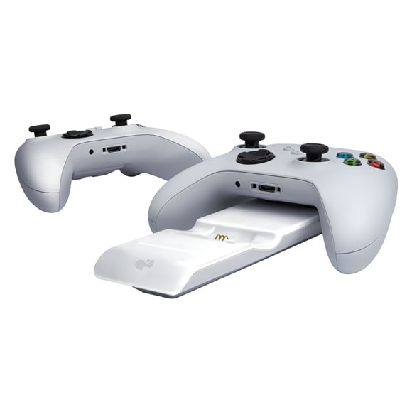 PDP METAVOLT Dual Charger: Flash White - Xbox Series X|S, & Xbox One
