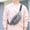 Gris, variante sur Sac Banane Grande Capacité avec 3 Poches à Glissière, Sac Bandoulière Durable avec Sangle de Taille Ajustable, Sac de Voyage en Nylon Résistant à l'Eau pour Course Vélo Randonnée Plage, Brun