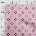 thumbnail image 1 of oneOone Tissu Popeline de Coton Imprimé Géométrique Ikat BTY 42 Pouces de Large, 1 of 4