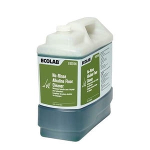 Ecolab Plancher plus propre Alcaline Non-Rinse 9.46L/2.5 Gallon - Haute performance