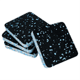 thumbnail image 1 of Treadmill Mat Pads Exercise Equipment ,Sound Insulation Shock Absorbing Mat, Floor Protection for Treadmill Washer,4 x Treadmill Mat,Black, 1 of 7