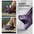 thumbnail image 4 of Dexnor for Samsung Galaxy S24 Plus Case with Built-in Slide Camera Cover & Screen Protector & Kickstand, Shockproof Rugged Case Full-Body Bumper Protective Cover for Galaxy S24 Plus 2024, Purple, 4 of 7