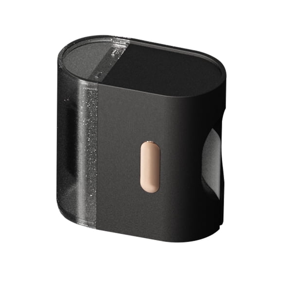 Graflsoa T02 Privacy Protection Roller Stamp for Secure Document Masking, 35mm Wide Ink Roller, Black, 30M Coverage, Compact Design 51x29x50mm