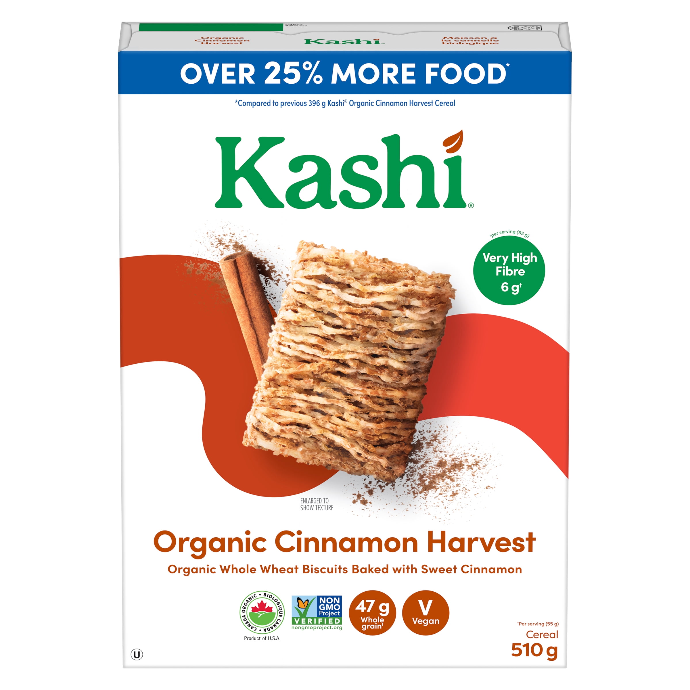 Kashi Organic Cinnamon Harvest 510g
