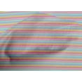 thumbnail image 3 of oneOone Cotton Cambric Fabric Multicolor Stripe Print Sewing Fabric BTY 56 Inch Wide, 3 of 3