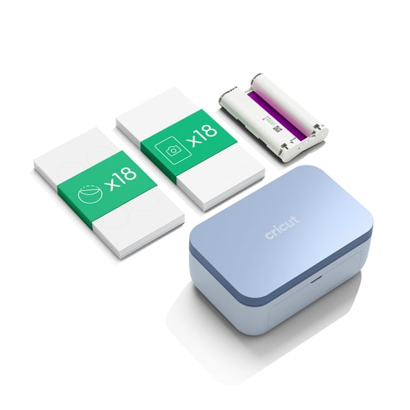 Cricut StickerPix Print™ Starter Bundle, Blue