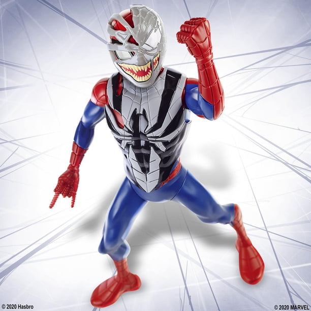 Marvel Spider-Man Maximum Venom, Spider-Man Venom Gear, 12-Inch