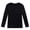 Black, variant on Teen Kids T Shirt Long Sleeve Pink Shirt Crewneck Top Tees Shirts Cotton Kids Sweatshirt Girls Uniform Shirts 10-11 Years