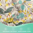 thumbnail image 3 of Floral Round Table Cloth 60 Inch,Beautiful Herbs Flowers Tablecloth Waterproof Stain Wrinkle Resistant Washable Circle Table Cover for Home Kitchen Dining Room Party Outdoor Picnic, 3 of 5