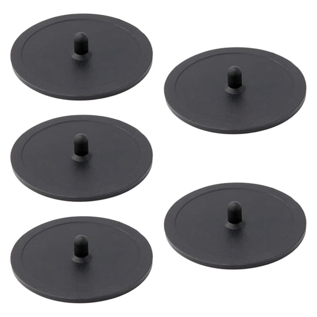 Tnarru 5 Pieces Backflush Discs Espresso Cleaning Disc Universal Coffee Machine Accessories Coffee Machine Blanking Disc for Kitchen 58mm
