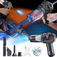 thumbnail image 1 of Vrorvz Handheld Car Vacuum Cleaner with Powerful Suction USB Rechargeable Lightweight Mini Dust Buster for Pet Hair and Car Cleaning Suit Portable Auto Vacuum with Multifunctional Accessories, 1 of 8