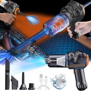 Dvkptbk Vacuum Cleaner Handheld Car Vacuum Cleaner Powerful Suction Small Car Vacuum Cleaner Mini Dusts Buster with Usb Portable Vacuum Cleaner Home Essentials