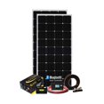 thumbnail image 1 of Go Power Solar Kit SOLAR ELITE Solar Elite; Solar Charging System; Monocrystalline; Screw Mount; 30 Amp PWM Digital Controller With Bluetooth/Inverter Charger Remote; 2000 Watt Pure Sine Wave Inverter, 1 of 2
