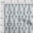 thumbnail image 1 of oneOone Georgette Viscose Fabric Paisley Ikat Print Fabric BTY 42 Inch Wide, 1 of 4