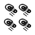 thumbnail image 1 of Xingzhi 4pieces Door Buckle Fastening Buckle Rust-Resistant Trailer Pull Ring And Other black, 1 of 6