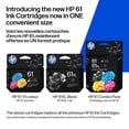 thumbnail image 3 of HP 61 Tri‑Color Original Ink Cartridge (C0PA5AN), 3 of 12
