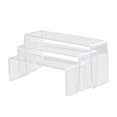 thumbnail image 1 of DOLITY 3 Pcs Support d'Exposition en Acrylique Présentoir Rack Support Étagère Multi-Niveaux Multifonction Transparent, 1 of 9