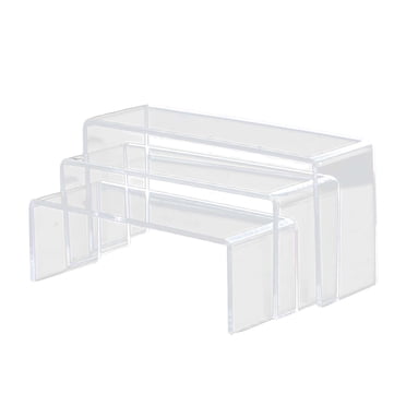 3 Pieces Acrylic Display Stand Display Rack for Action Figure Toys Model
