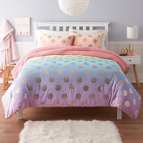 Ensemble d'édredon MSK Rain Dot pour lit double