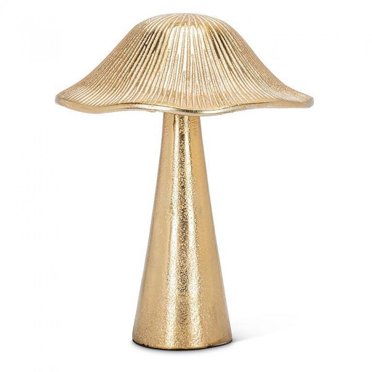 Ribbed Mushroom Figurine
