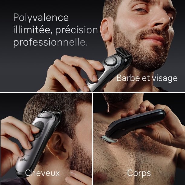 Braun All-In-One Style Kit Series 7 7440, 12-in-1 Trimmer for Men